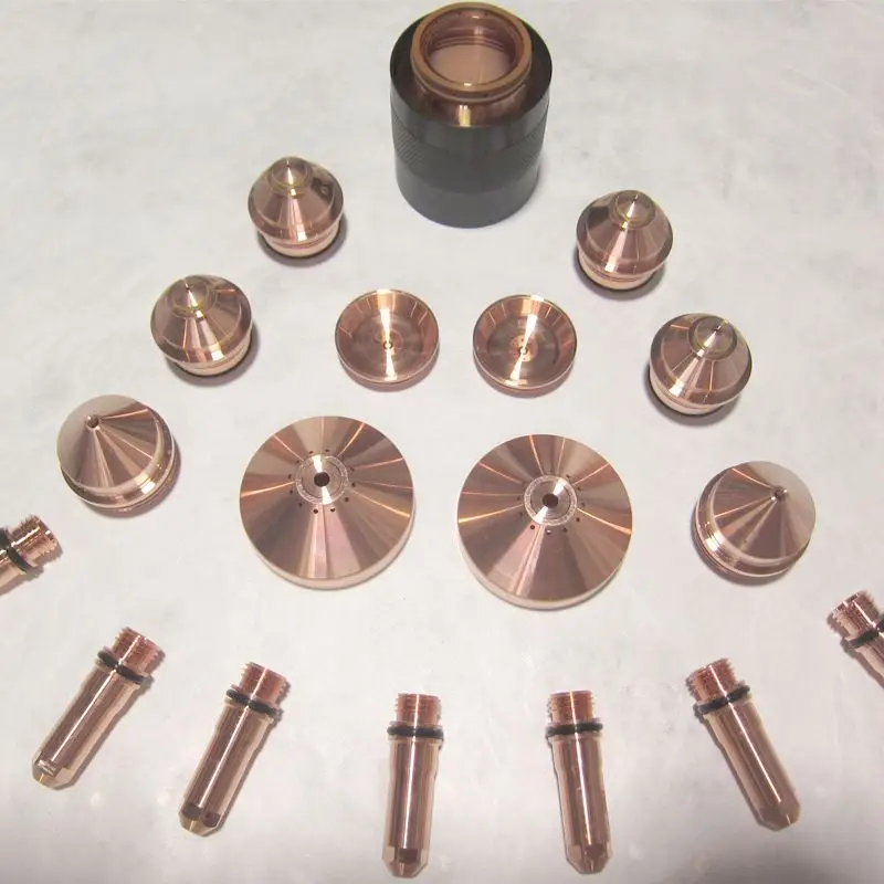 cebora CP150 air plasma cutting tip and electrode