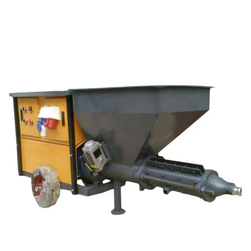Best  Price Light Weight  Mini  Mixer Motar Concrete Pump  Spray Machine