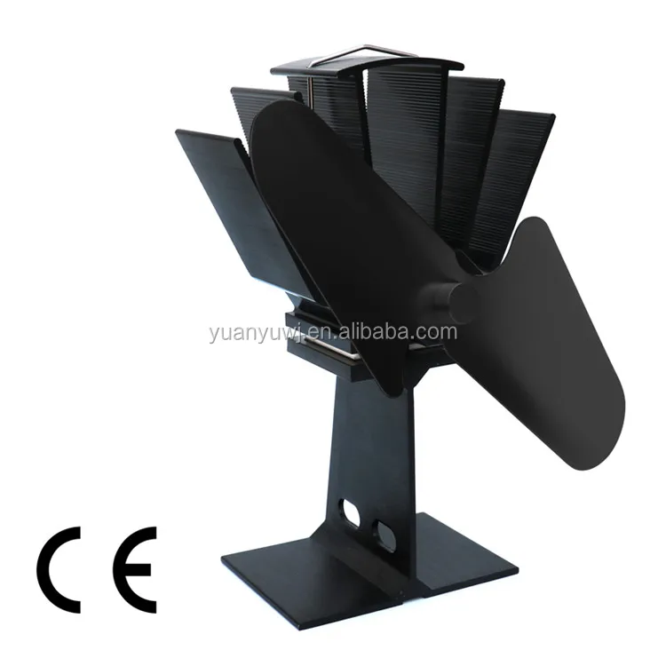 
Heat Powered Wood Stove Fan Eco Stove Top Fan 
