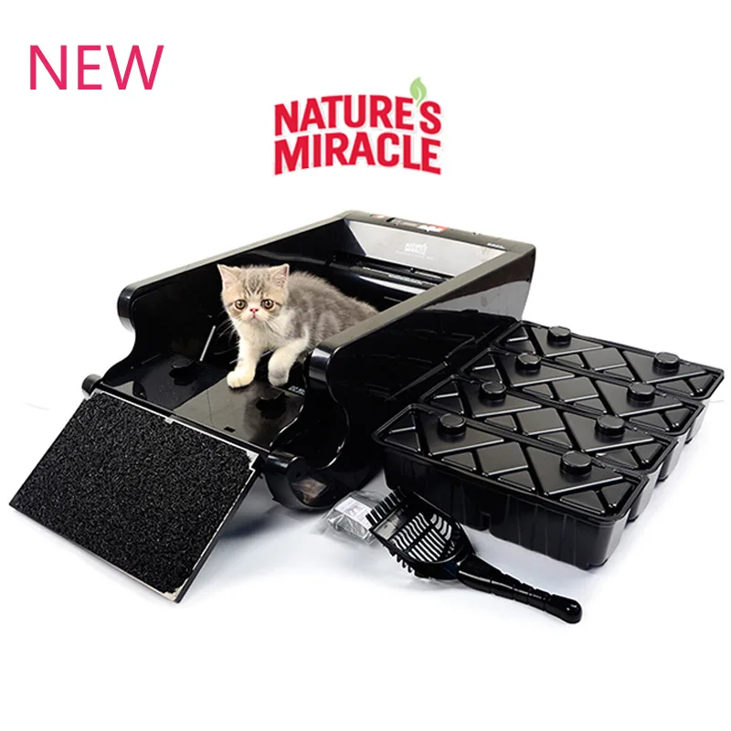luxury automatic cat toilet