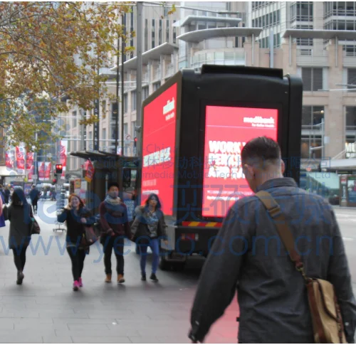 YEESO Alibaba Top LED Advertising Screen Truck YES-V8