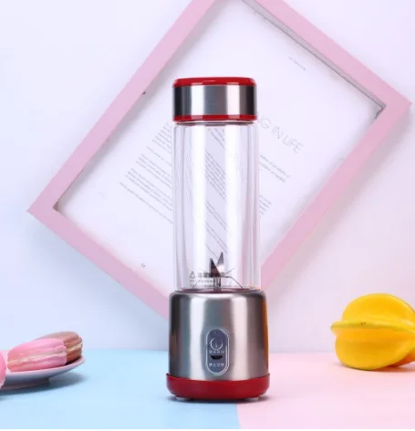 Fast Dispatch In Stock Mini USB Juicer Cup 6 Blades In 3D Travel Portable Blender Juice Cup