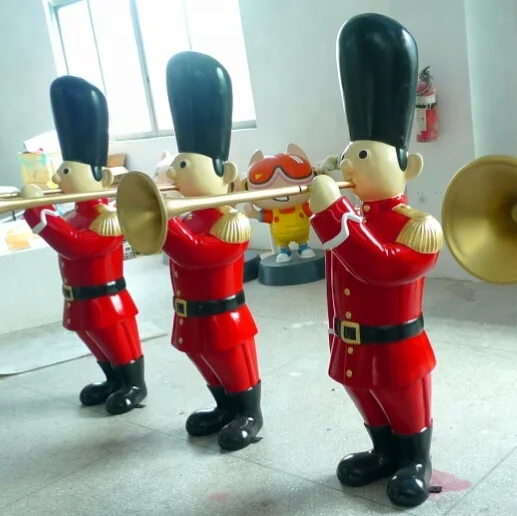 Гигантский 12-футовый Рождественский Щелкунчик из стекловолокна