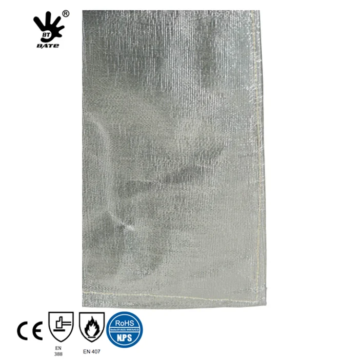 Aluminum foil apron heat resistant oven grill