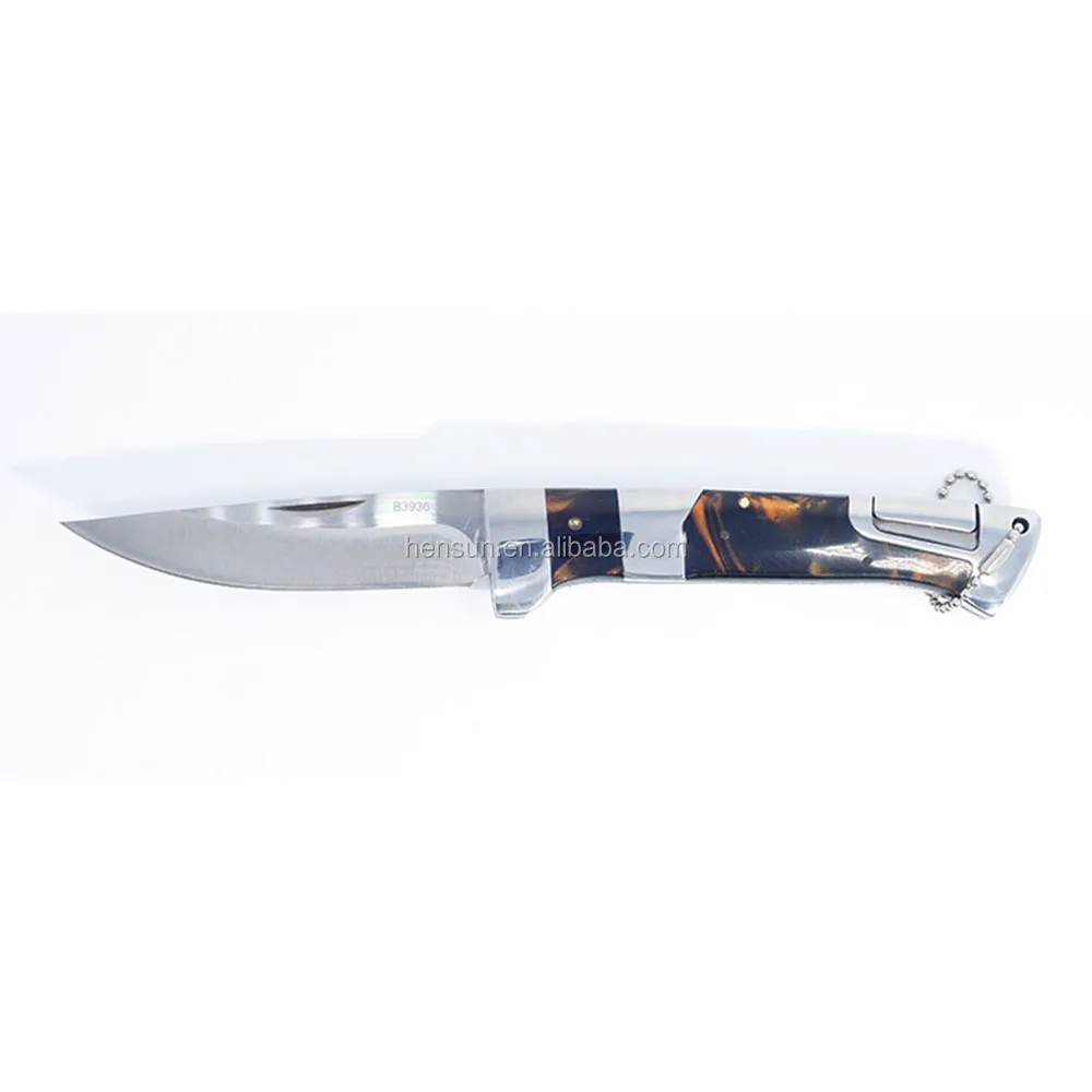 Resin Handle Outdoor Survival Knife Portable Pocket Knives Tools