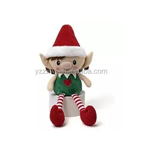 free sample plush boy elf christmas toys handmade christmas toys Plush Stuffed Elf Hot Sale Toy