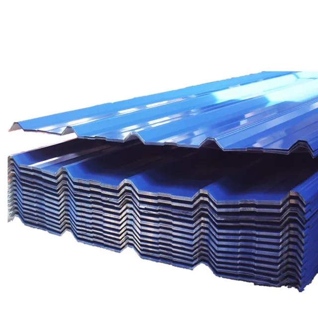 2021 New products ral 9024 0.8mm thick color coated corrugated copper steel sheet price