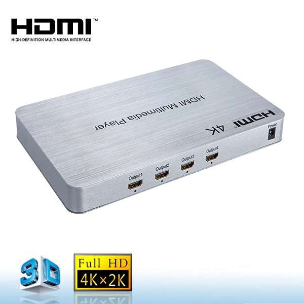  4K 1080p Поддержка android full HD 3D медиаплеер Память HDD 4-сторонний