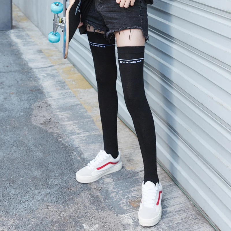 Factory Wholesale High Quality Women Over Knee High Hold Up Tube Nylon Fashion Chinese Stocking