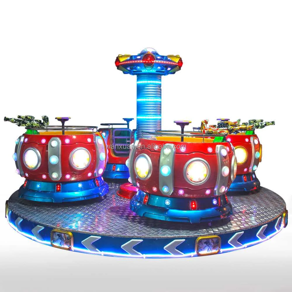 
Amusement park rides rotating coffee cup rides equipment 