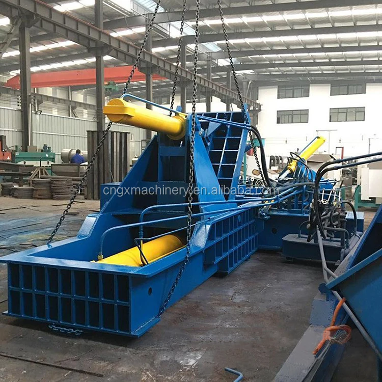 
Automatic Hydraulic Scrap Metal Baler Machine Aluminium Dross Press Baler 