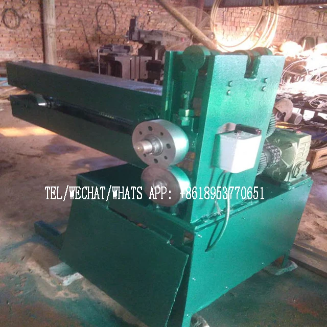 
electric oil drum cutting machine for steel metal recycling factory 