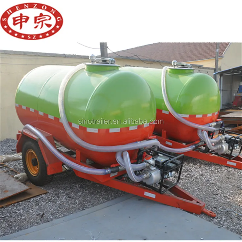 agriculture 3500 liter transporter water tank trailer for sale