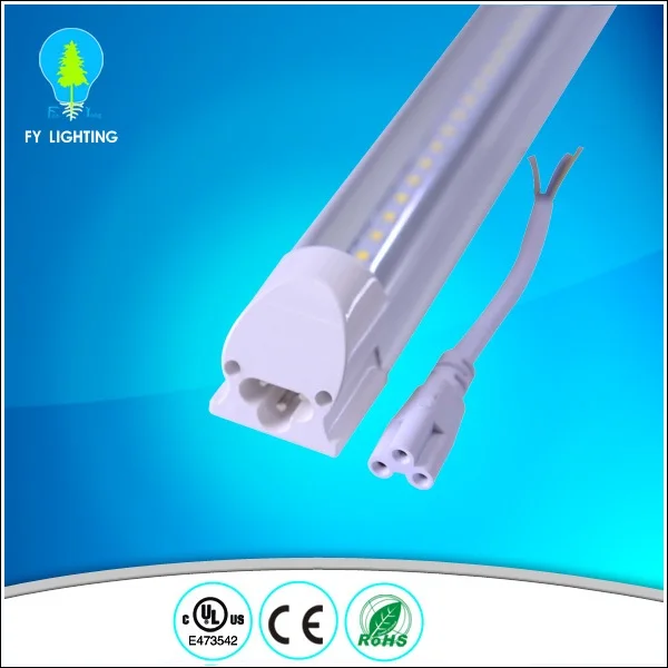 Высокий световой поток 110lm / W T5 T8 интегрированные светодиодные трубки света с разъемами