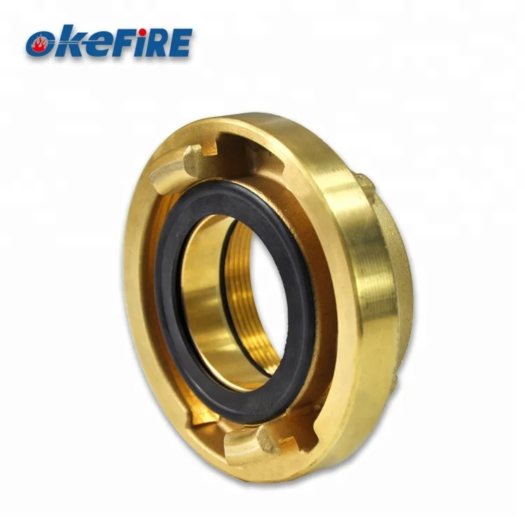 Okefire Storz Type Metal Brass Hose Coupling With Female Thread