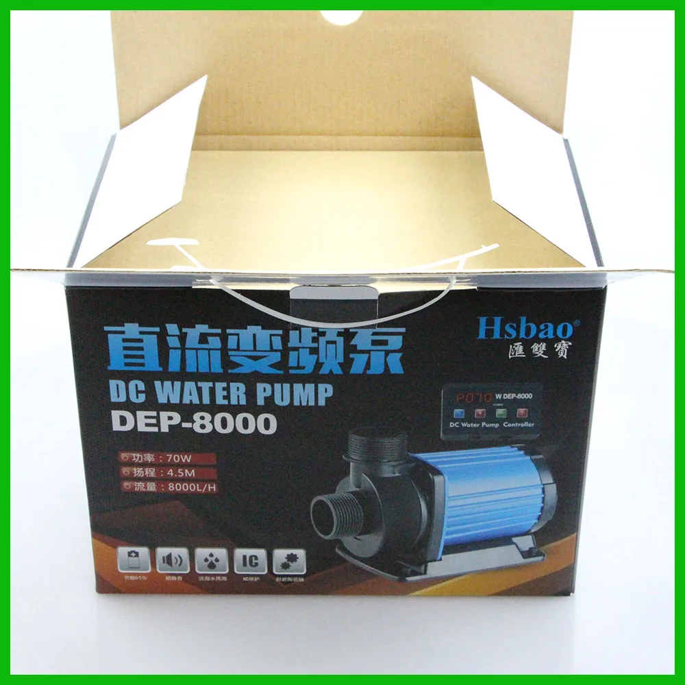  Оптовая аквариум fish tank 24 В dc водяной насос DEP-8000