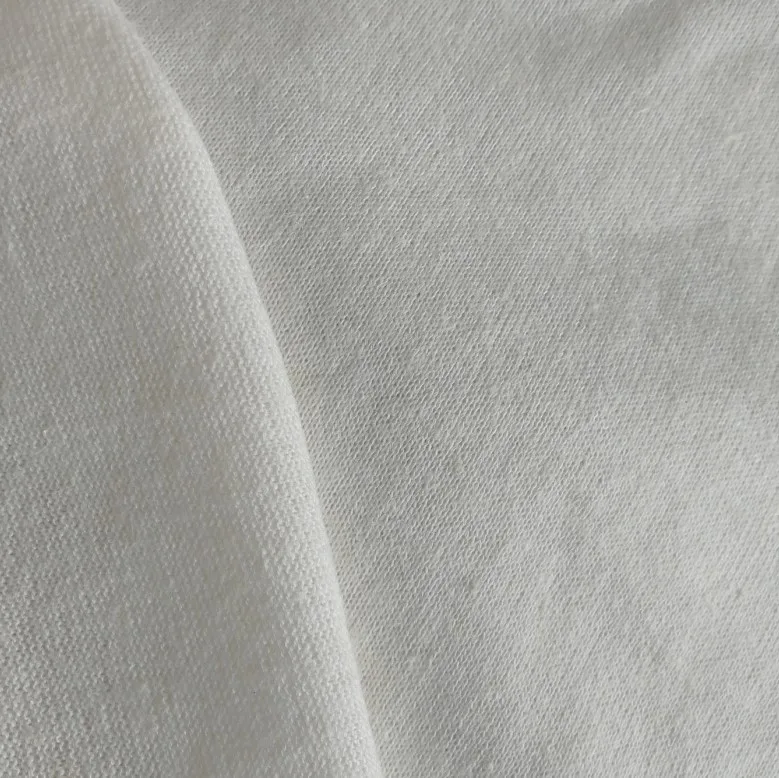 Top quality knitted fabric 240gsm hemp bamboo jersey fabric
