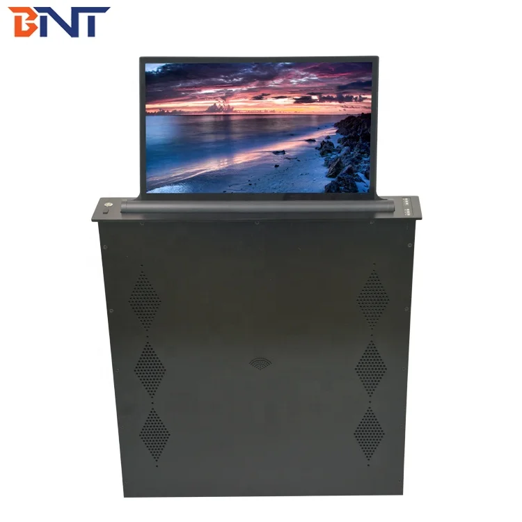 Ultrathin smart Electric monitor lift lcd monitor motorized tv lift for Conference System