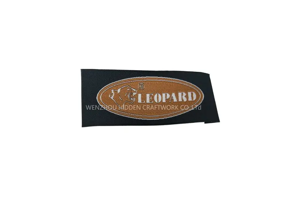 Custom Design Your Logo Garment Label Accessories Cheap Recycled Polyester Label Woven For Clothing