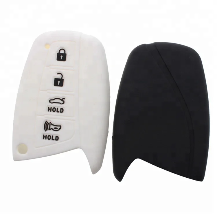 Factory Wholesale For Hyundai 4 buttons Exclusive Silicone Car Key Cover