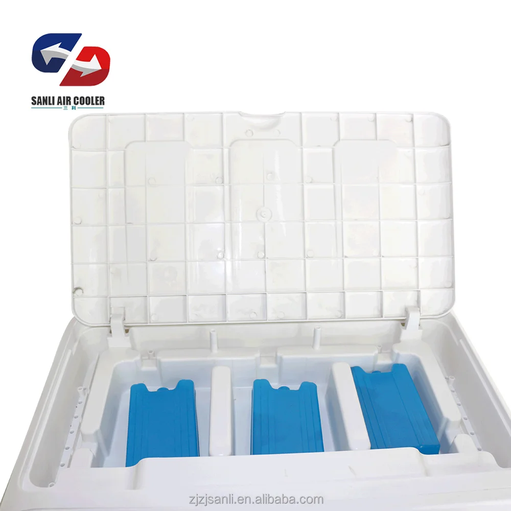 
ABS plastic 6000CMH airflow electric mobile used room air cooler 