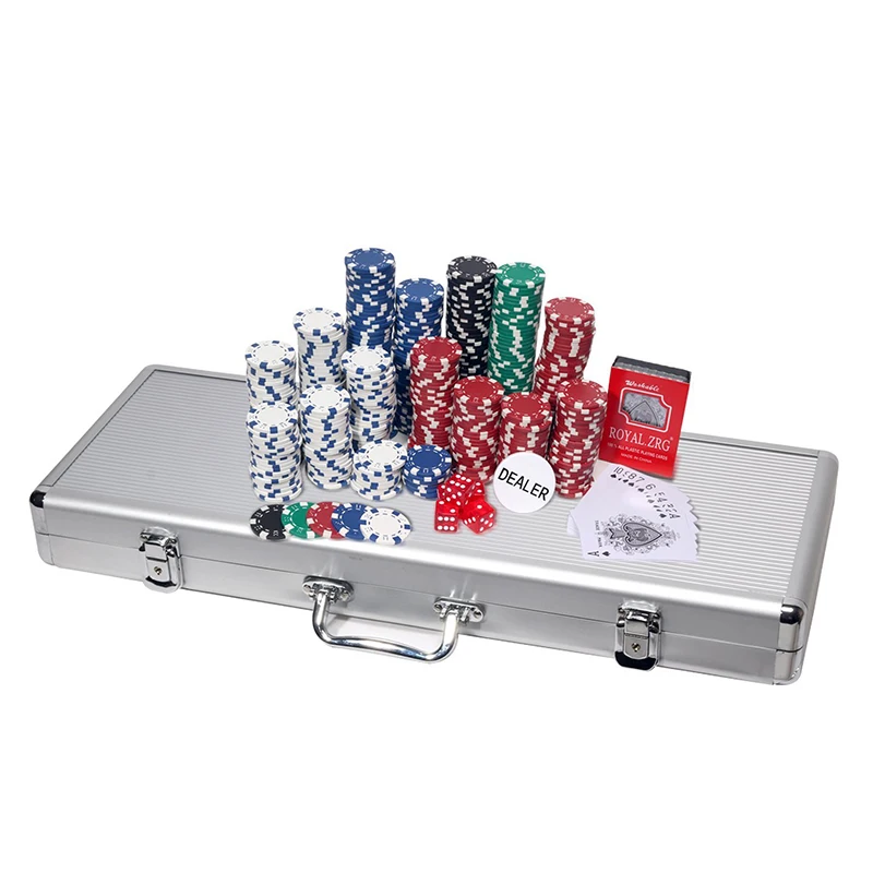 Casino Poker Set with Aluminum Case
