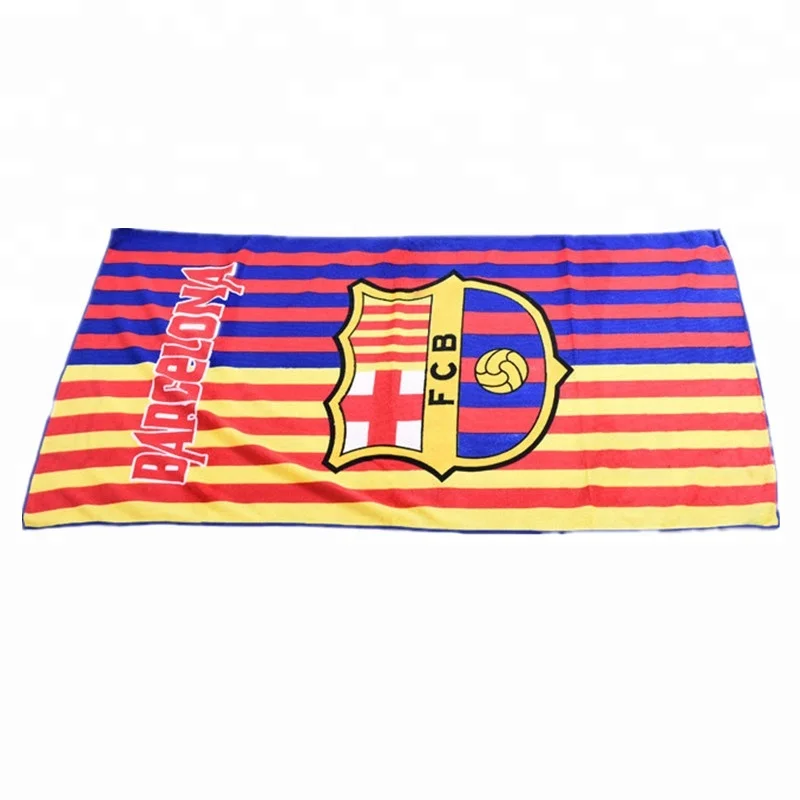Wholesale China Cheap Promotion Custom Made Logo Extra Large Printed Microfiber Beach Towel Bulk
