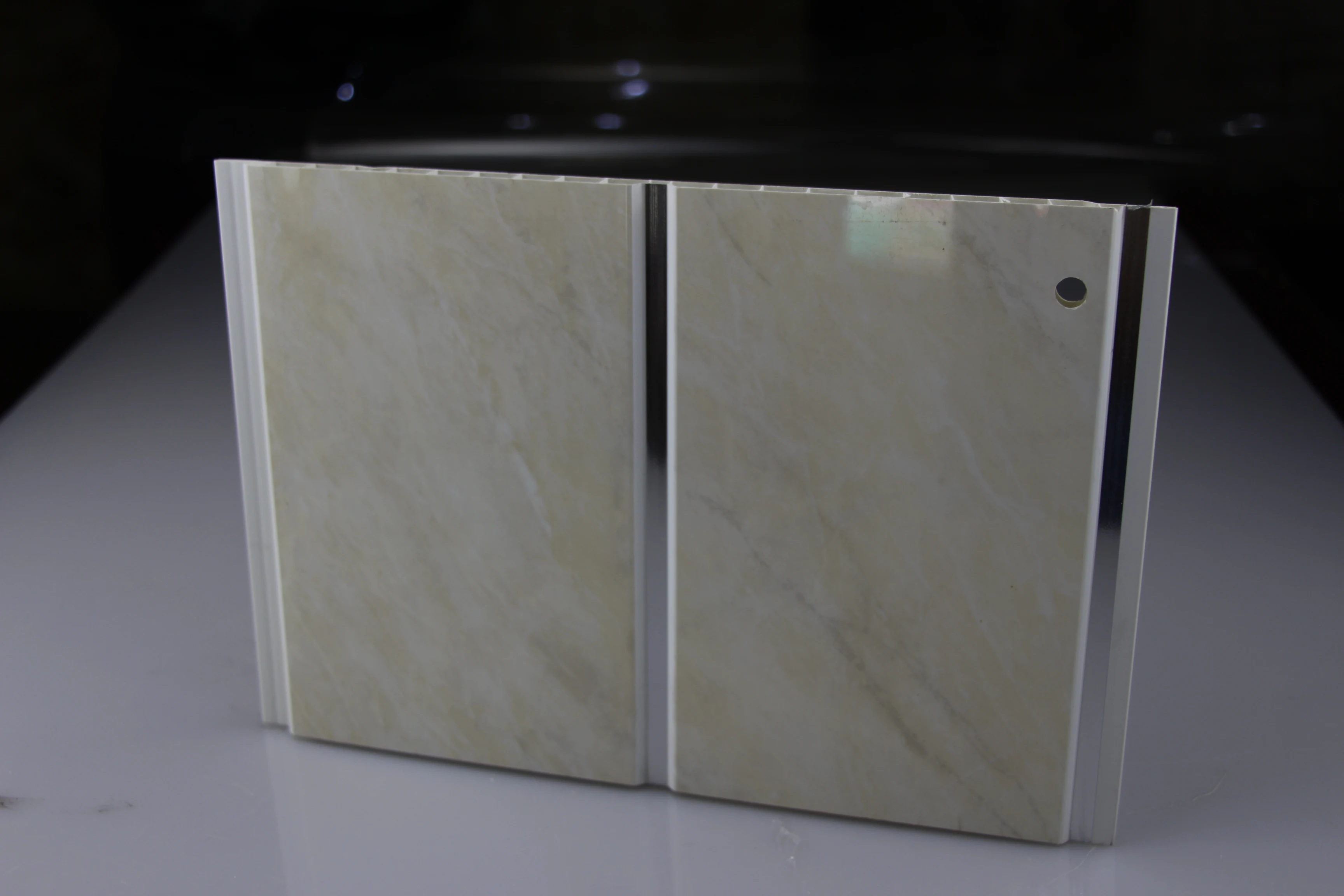 
black sparkle shower room panel 