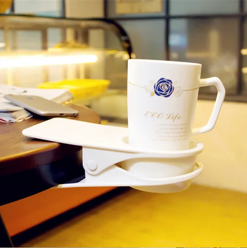 Promotional Plastic Table Cup Holder Clip Beach Cup Holder