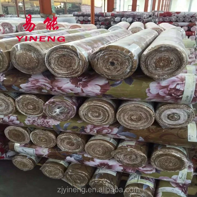 100% polyester microfiber towel chenille print fabric roll