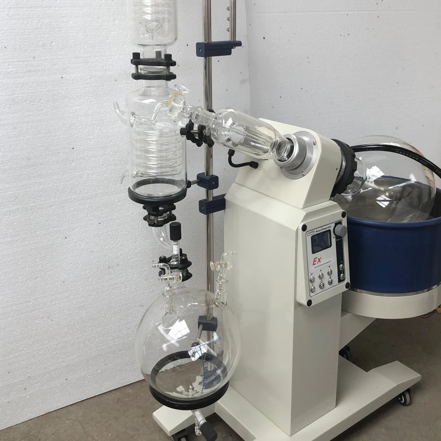 20l Rotovap Price of Rotary Evaporator Extraction Distillation Device Glass Reactor Extraction Equipment