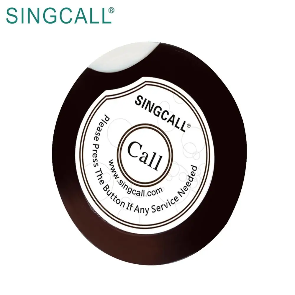 SINGCALL restaurant service ordering wireless waiter call bell system for restaurant