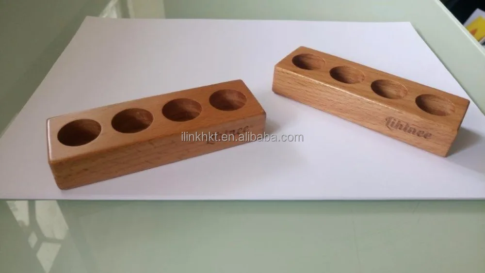 
wooden Essential oil bottle holder 