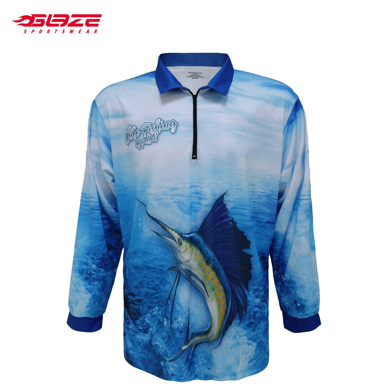 Сублимационные быстросохнущие рубашки для рыбалки с защитой от УФ-лучей