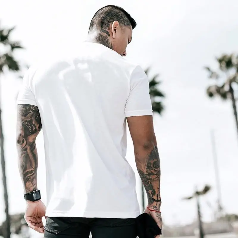 MOQ 1 Pcs Logo Printing New Listing Peruvian Cotton T Shirt