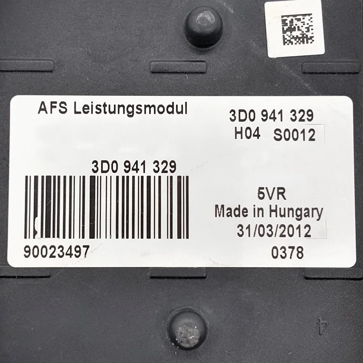 Original 3D0 941 329 3D0941329  AFS-Leistungsmodul module for Q5 Phaeton Golf7 Sportsvan Passat Scirocco