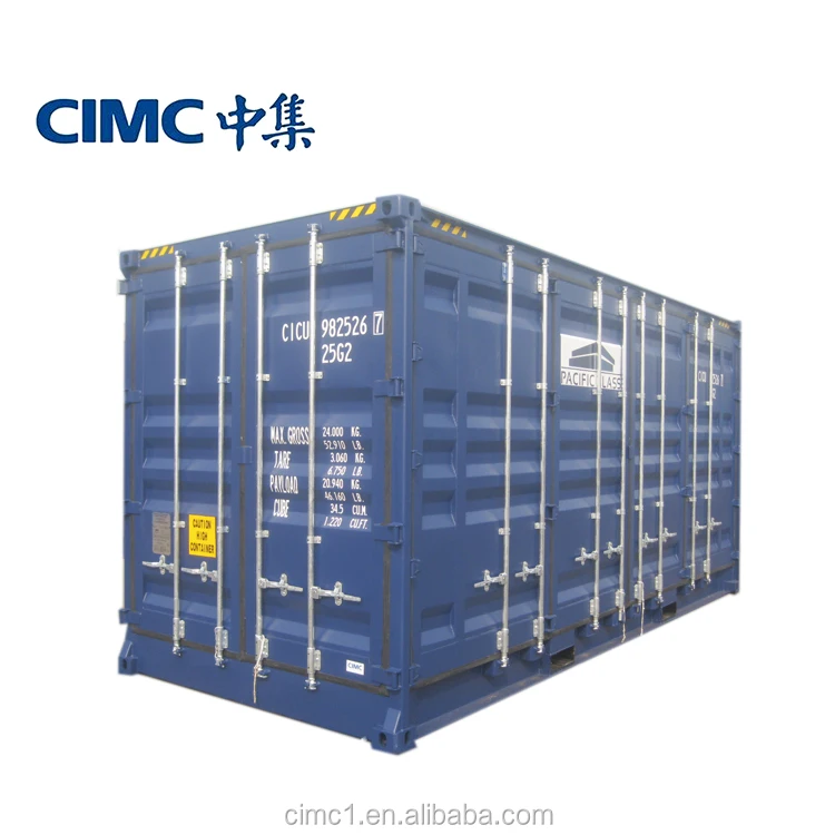 
CIMC factory new 20ft GP dry cargo shipping container 