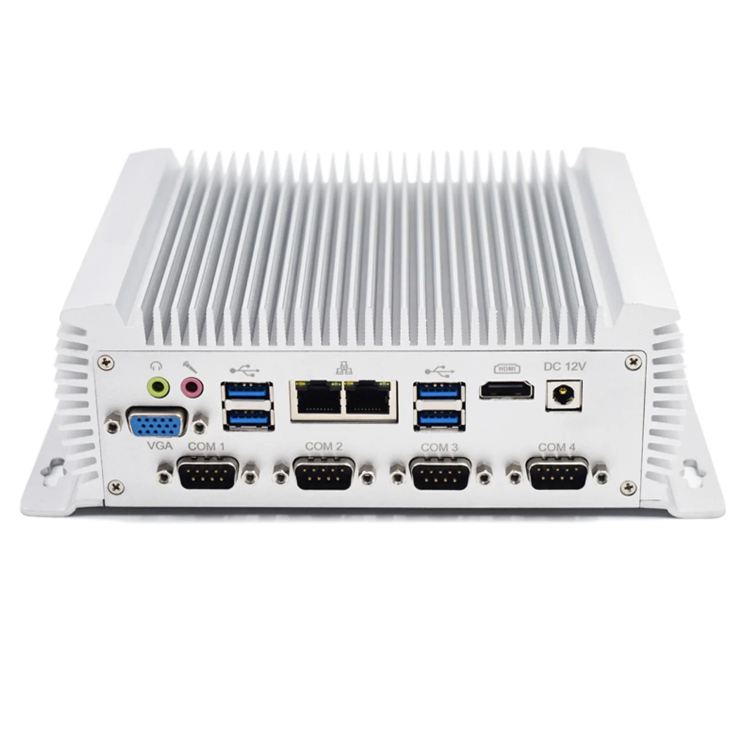 
mini window pc 12 volt core i5 4200u 4th slim fanless mini pc linux desktop with rs232 rs485 2lan ports 