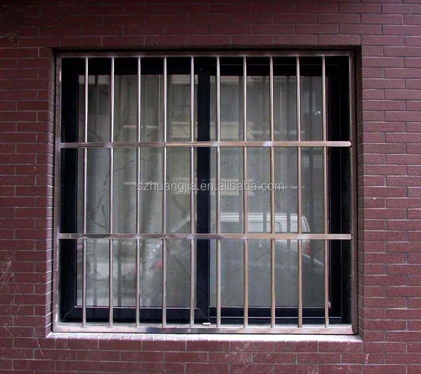 hurricane impact windows with triple glazed glass anti bullet in shenzhen