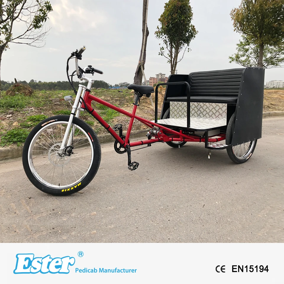Passenger ESTER Rickshaw Price /Bike-Taxi/Pedicab Rickshaw with New Lines for Sale, adult tricycle bicycle