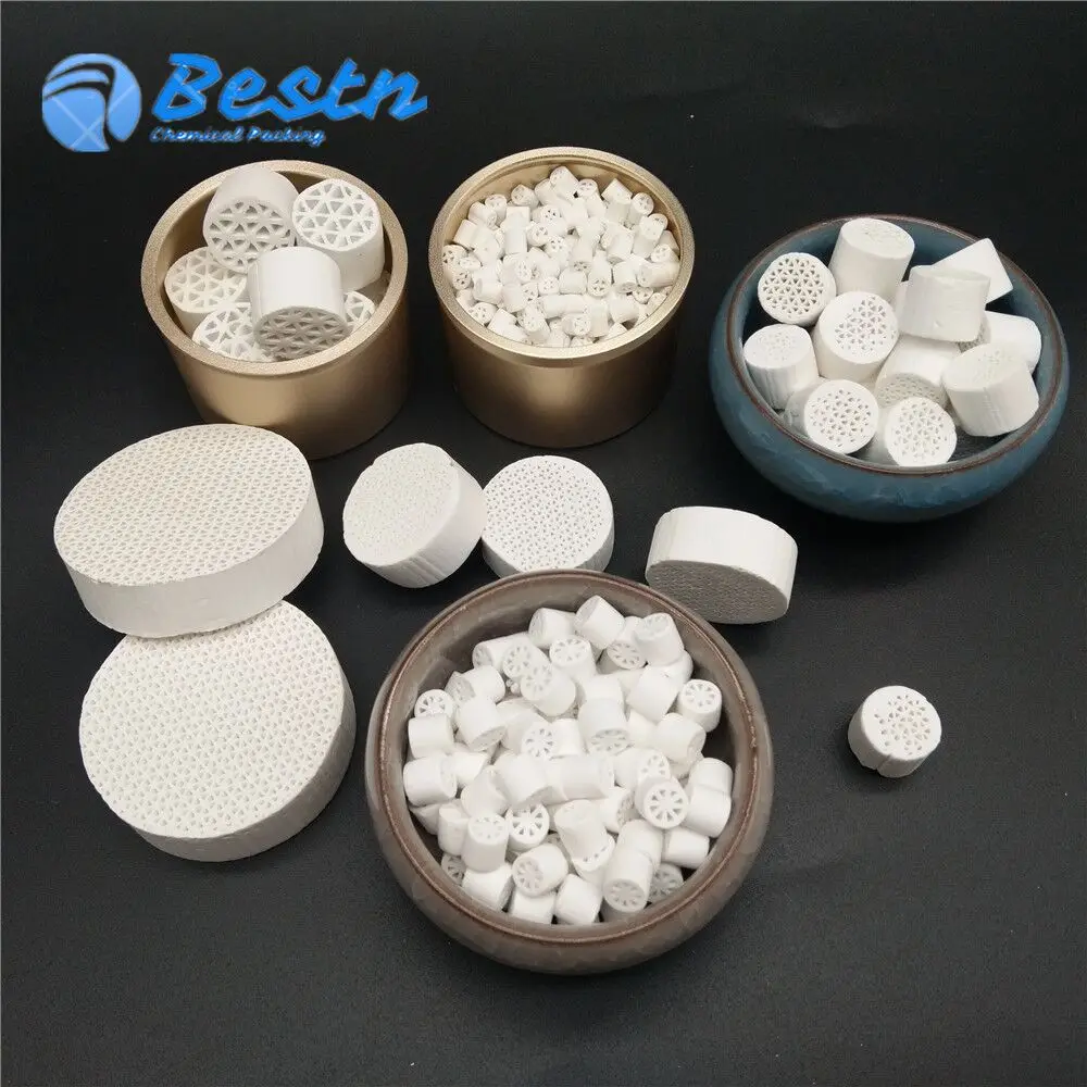 Керамический нейтрализатор ячеек для очистки нефти каталитический и защитный