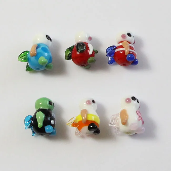 Murano Lampwork glass honey bee animal beads