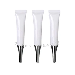 Plant essence eye cream15ML Whitening Hose silver cover Eye cream tube packing bottle Cosmetics packaging hose