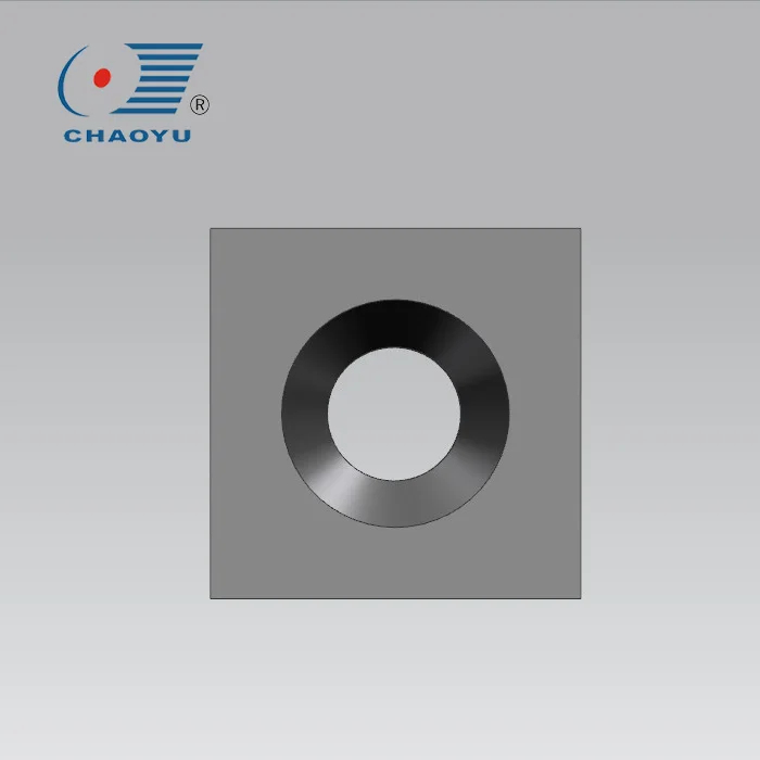 Durable 100*100*61 mm tungsten carbide tire shredder blades