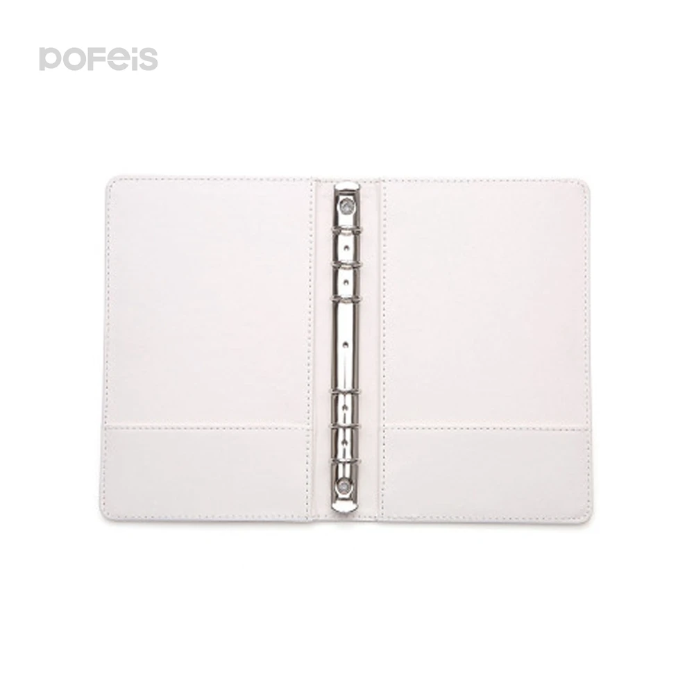 Custom executive handmade PU leather A4 size file document folder