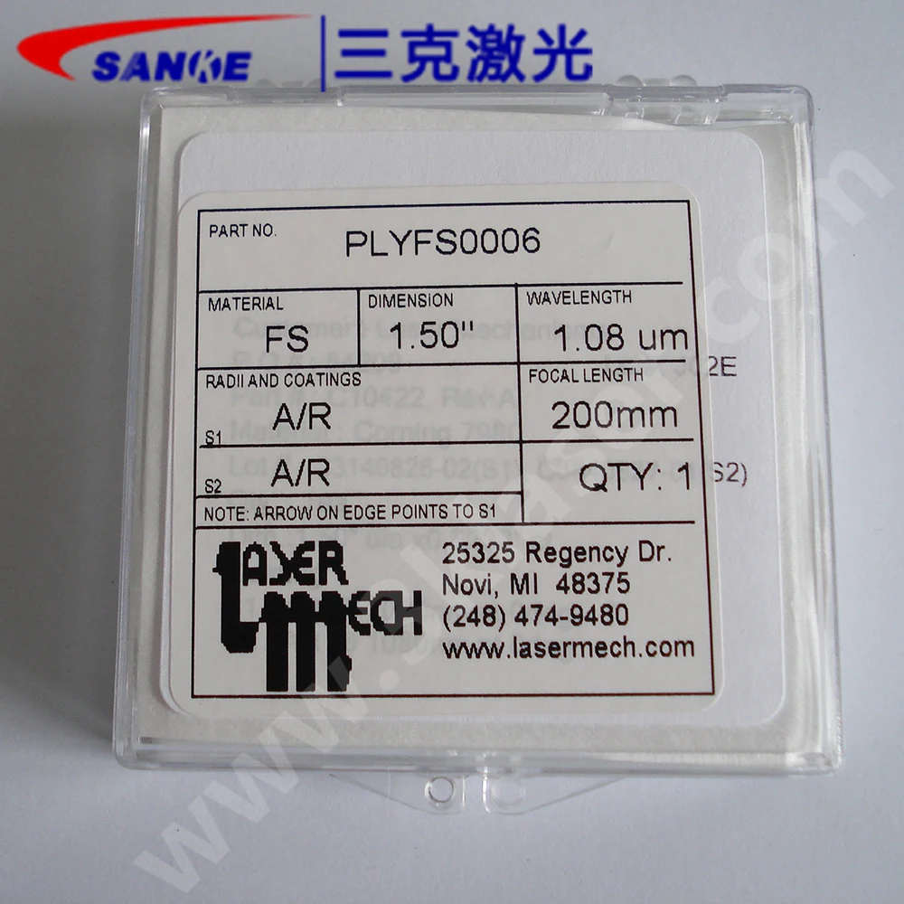 
Long service life lens and co2 laser tube for cutting machine 