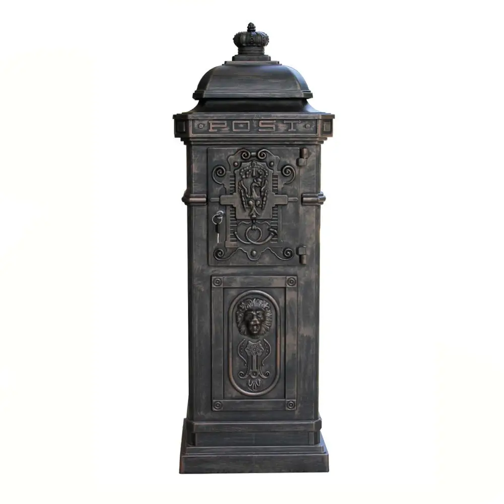 Bronze Aluminum Mailbox CF-M-03 From Chengfeng Company.