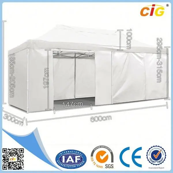 Weather-resistant Attractive steel frame posh gazebo party tent