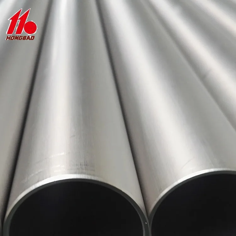 
ASTM B338 Gr2 Pure Titanium Tube for Condenser and Heat Exchanger 