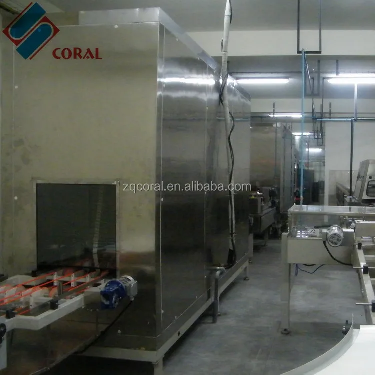 Good Quality Fully Automatic Waffle Production Line Snack Wafer Machine Complete Line Wafer Making Machine